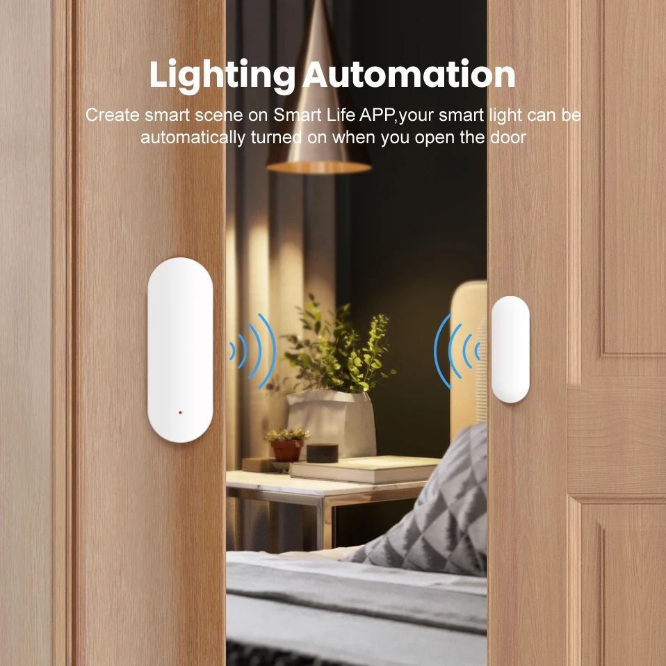 Tuya WiFi Door Lighting Sensor Smart Door Opening Detectors Smart Life APP Zigbee Window Sensor Work with Alexa,Google Home
Tuya WiFi Door Lighting Sensor Smart Door Opening Detectors Smart Life APP Zigbee Window Sensor Work with Alexa,Google Home