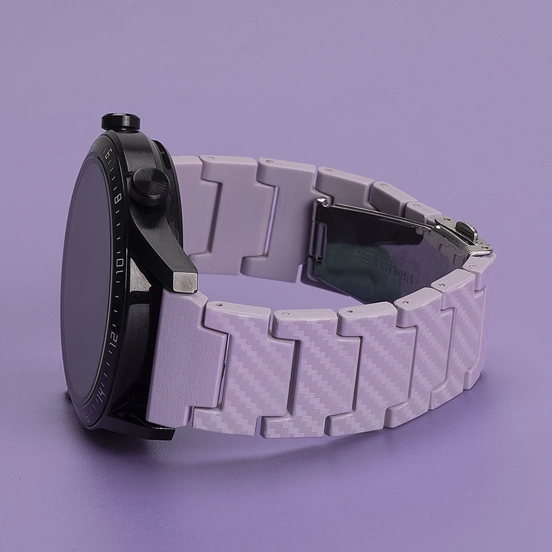 Carbon fiber strap For Samsung Galaxy 4/classic 46mm/Active 2 40mm/44mm Gear S3 20mm/22mm bracelet Huawei watch GT/2e/3/Pro band
Carbon fiber strap For Samsung Galaxy 4/classic 46mm/Active 2 40mm/44mm Gear S3 20mm/22mm bracelet Huawei watch GT/2e/3/Pro band