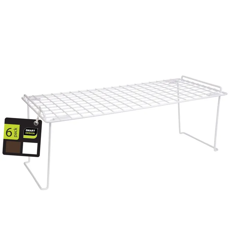 Cabinet Shelf Rack - Set of 6 - Extra Large 22 x 10 Inch - Steel Metal Wire - Cupboard, Plate, Dish, Counter and Pantry Organize
Cabinet Shelf Rack - Set of 6 - Extra Large 22 x 10 Inch - Steel Metal Wire - Cupboard, Plate, Dish, Counter and Pantry Organize
