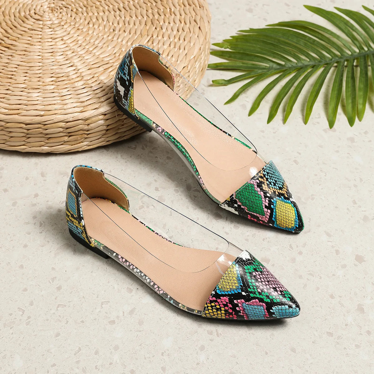 Женские туфли с закрытым носком, повседневные Элегантные модные Универсальные осенние туфли с острым носком, Прозрачная женская обувь, осень-лето 2023
Женские туфли с закрытым носком, повседневные Элегантные модные Универсальные осенние туфли с острым носком, Прозрачная женская обувь, осень-лето 2023