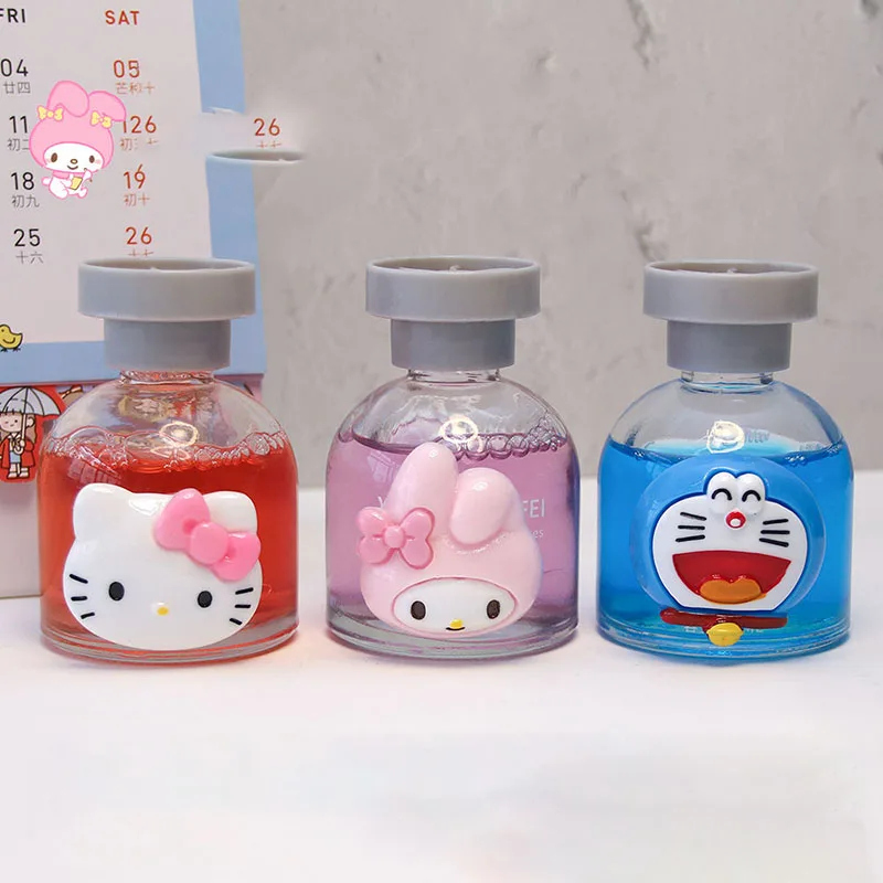 65ML Kawaii Sanrios Car Aromatherapy HelloKittys My Melody Kuromi Cartoon Cute Home Toilet Deodorant Aromatherapy Air Freshener
65ML Kawaii Sanrios Car Aromatherapy HelloKittys My Melody Kuromi Cartoon Cute Home Toilet Deodorant Aromatherapy Air Freshener