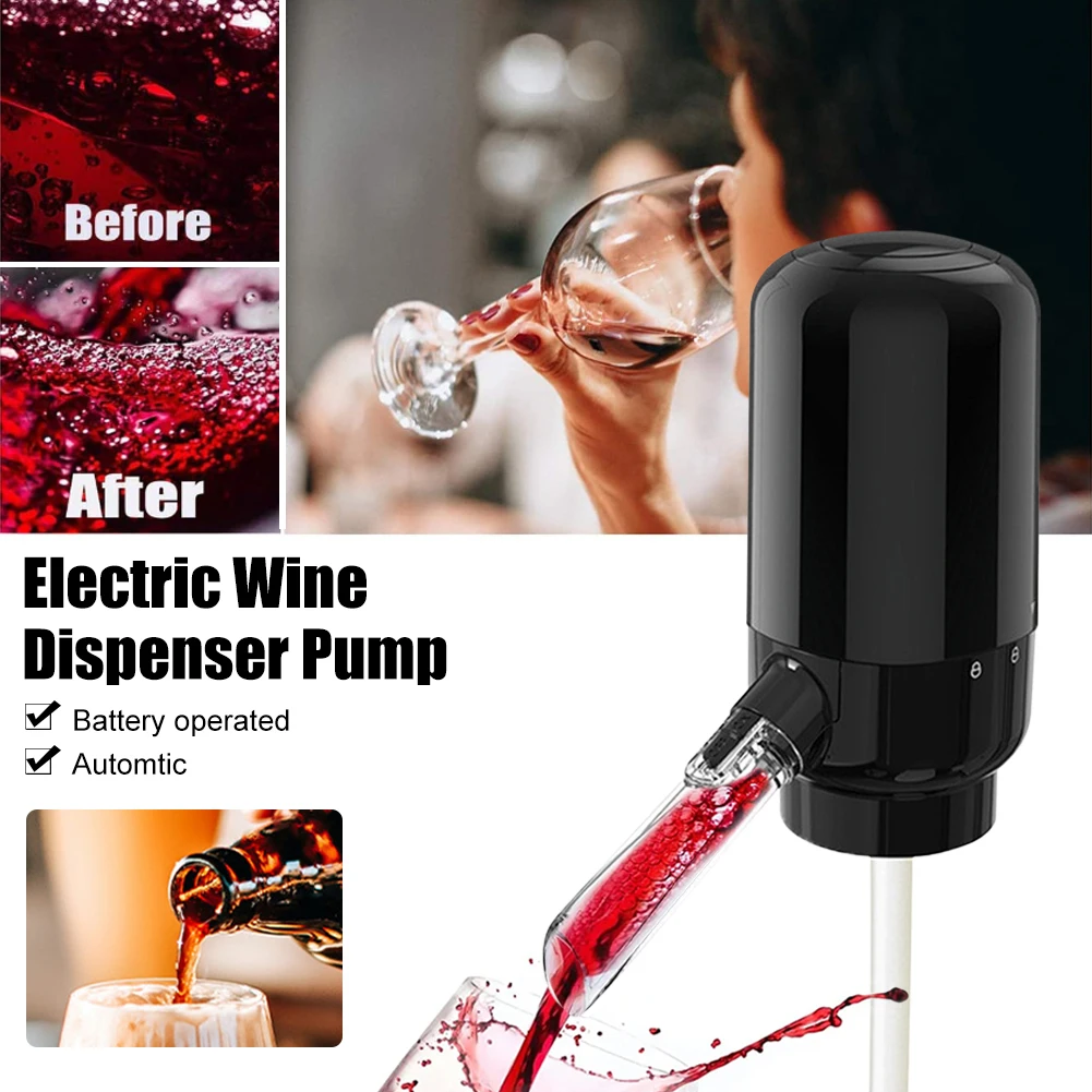 Electric Wine Aerator and Decanter Battery Operated Wine Pump Automatic Dispenser Pourer Spout with On/Off Valve Gift for Dad
Electric Wine Aerator and Decanter Battery Operated Wine Pump Automatic Dispenser Pourer Spout with On/Off Valve Gift for Dad