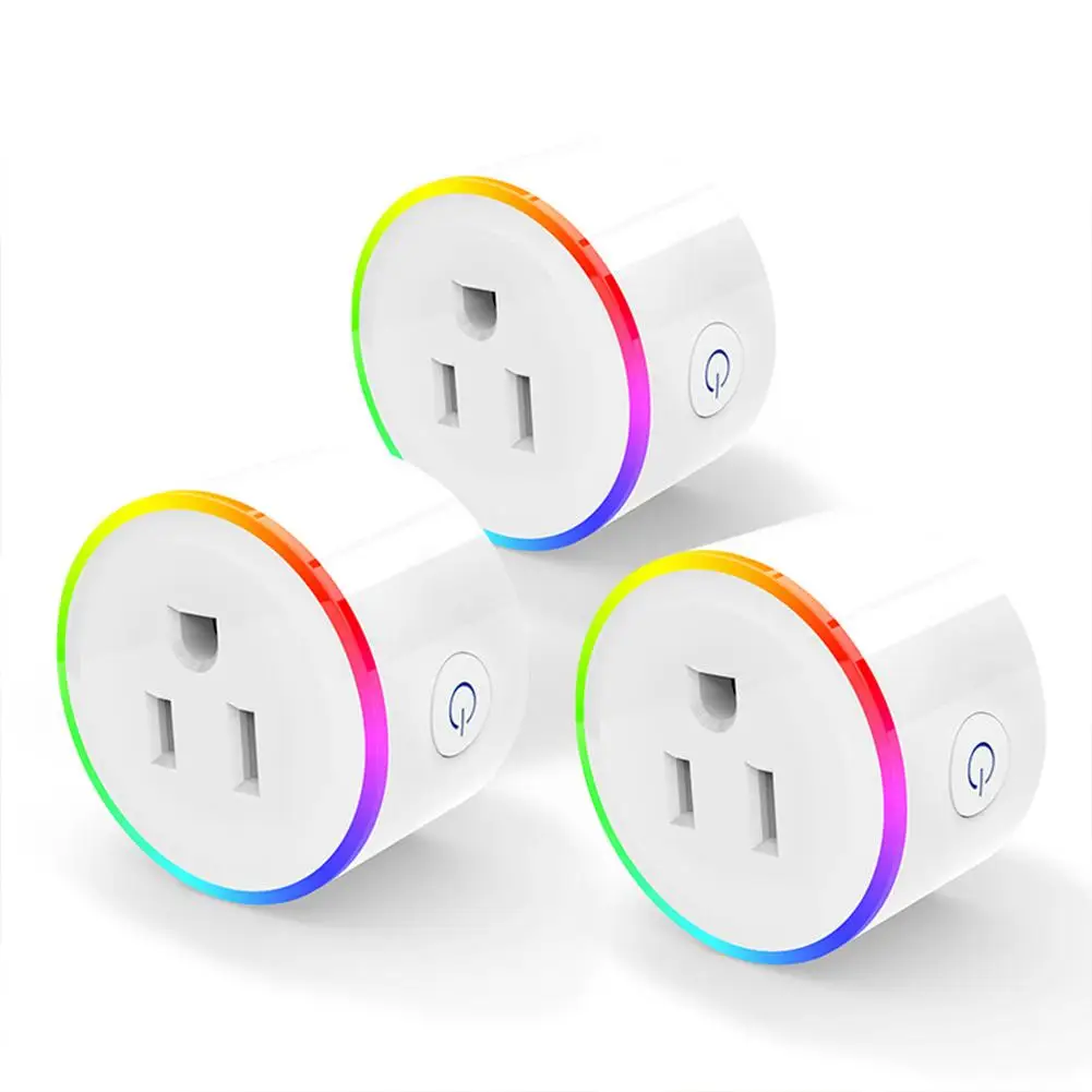 Smart Socket Scene Lights Timing Remote Control Wifi Smart Plug Power Sockets With Colorful Lights
Smart Socket Scene Lights Timing Remote Control Wifi Smart Plug Power Sockets With Colorful Lights