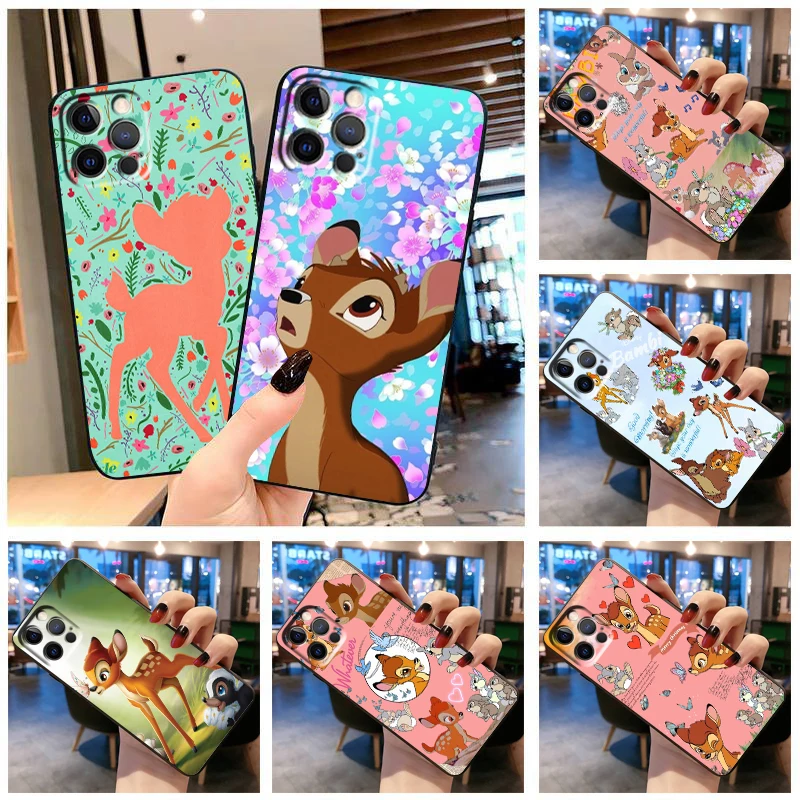 Disney Cute Bambi Animation Phone Case For Apple iPhone 14 13 12 11 SE XS XR X 7 8 6 mini Plus Pro MAX 2020 Black Cover
Disney Cute Bambi Animation Phone Case For Apple iPhone 14 13 12 11 SE XS XR X 7 8 6 mini Plus Pro MAX 2020 Black Cover