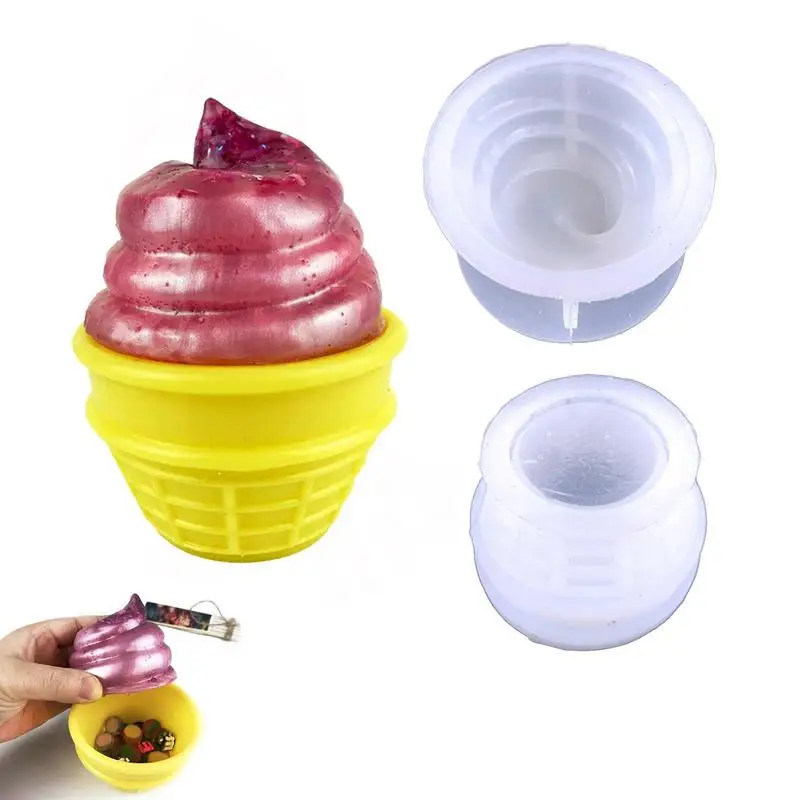 Jewelry Box Molds Epoxy Moulds Ice Cream Shape Resin Jar Silicone Molds For Storage Box Candy Jewelry Container Making Home
Jewelry Box Molds Epoxy Moulds Ice Cream Shape Resin Jar Silicone Molds For Storage Box Candy Jewelry Container Making Home