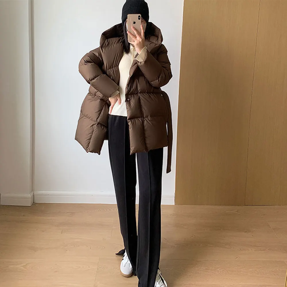 Fashion High-End Down Jacket Female Short 2023 Winter 90 White Duck Down Thickened Small Fashion Temperament Women's Coat
Fashion High-End Down Jacket Female Short 2023 Winter 90 White Duck Down Thickened Small Fashion Temperament Women's Coat