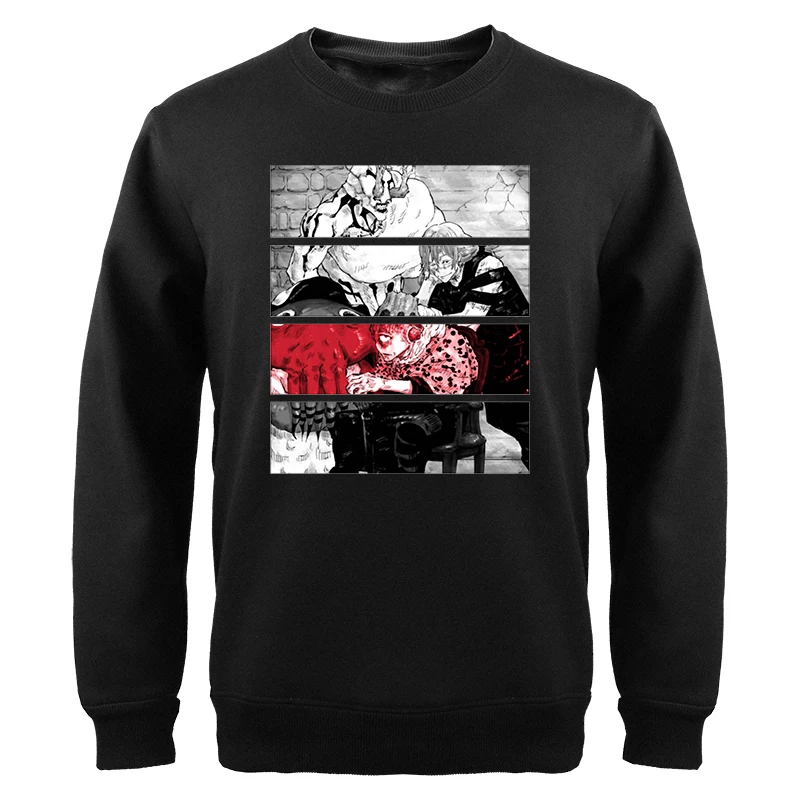 Japanese Anime Jujutsu Kaisen Sweatshirts Gojo Satoru Hoodie Cartoon Streetwear Sweater Long Sleeve Loose Pullover Tracksuit
Japanese Anime Jujutsu Kaisen Sweatshirts Gojo Satoru Hoodie Cartoon Streetwear Sweater Long Sleeve Loose Pullover Tracksuit