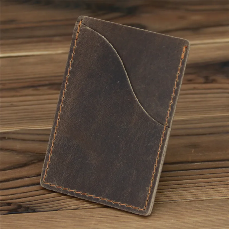 New Arrival VintageGenuine Leather Credit Card Holder Small Wallet Card Holder Men Money Bag ID Card Case Mini Purse For Male
New Arrival VintageGenuine Leather Credit Card Holder Small Wallet Card Holder Men Money Bag ID Card Case Mini Purse For Male
