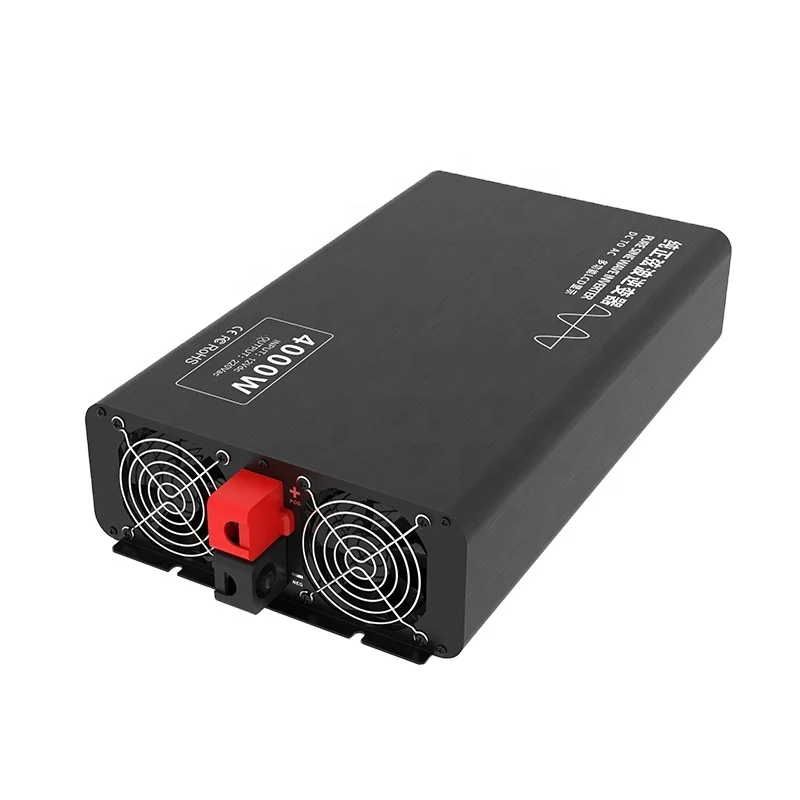Factory Manufacturing 4000W 12VDC TO 220VAC Pure Sine Wave High Frequency Inverter with CE Certification
Factory Manufacturing 4000W 12VDC TO 220VAC Pure Sine Wave High Frequency Inverter with CE Certification