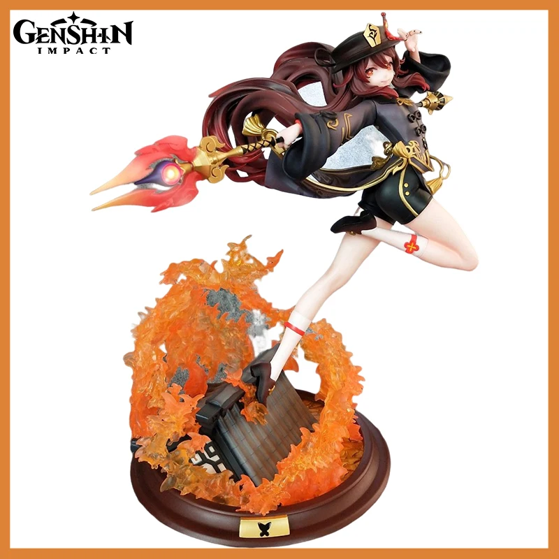 28cm Genshin Impact Anime Figure Hu Tao Action Figures Pvc Single Leg Flying Chinese Style Ornament Collectble Models Toys Gifts
28cm Genshin Impact Anime Figure Hu Tao Action Figures Pvc Single Leg Flying Chinese Style Ornament Collectble Models Toys Gifts
