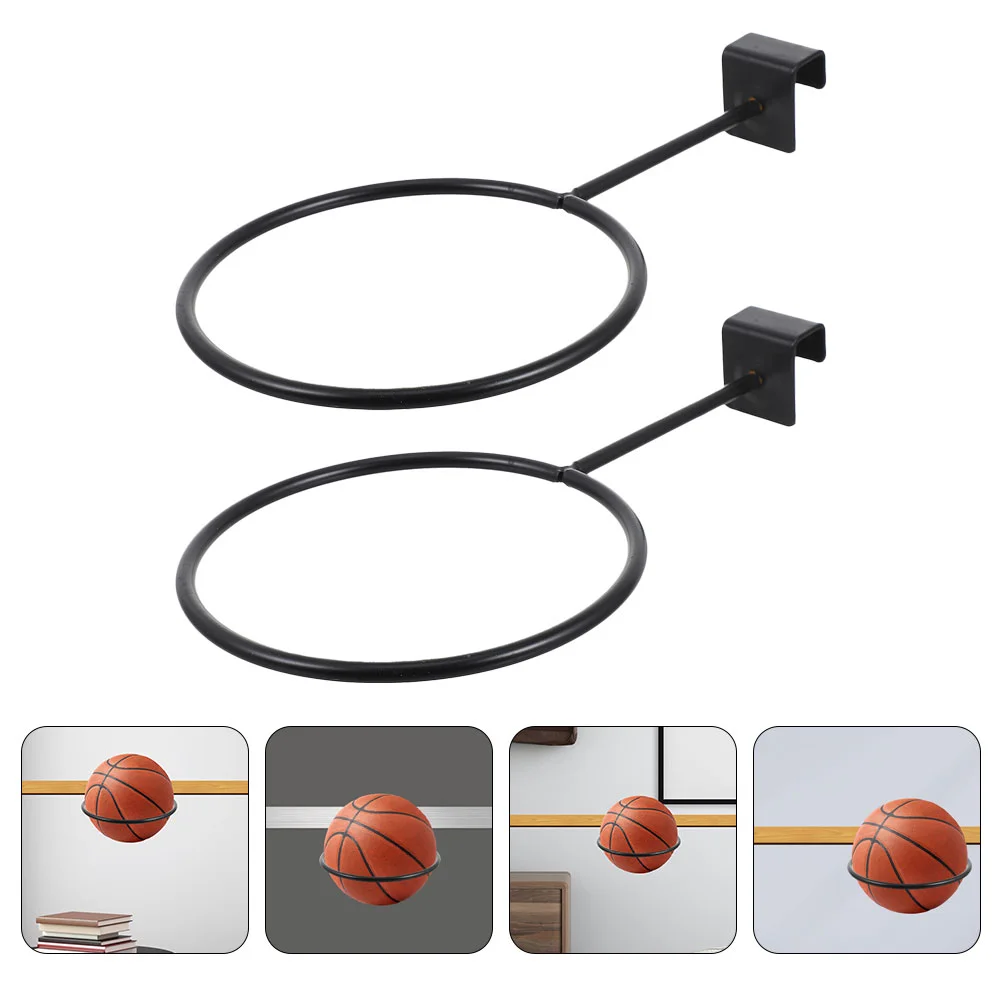 2 Pcs Ball Rack Basket Balls Display Holder Football Stand Wall Shelves Storage Mounted Basketball
2 Pcs Ball Rack Basket Balls Display Holder Football Stand Wall Shelves Storage Mounted Basketball