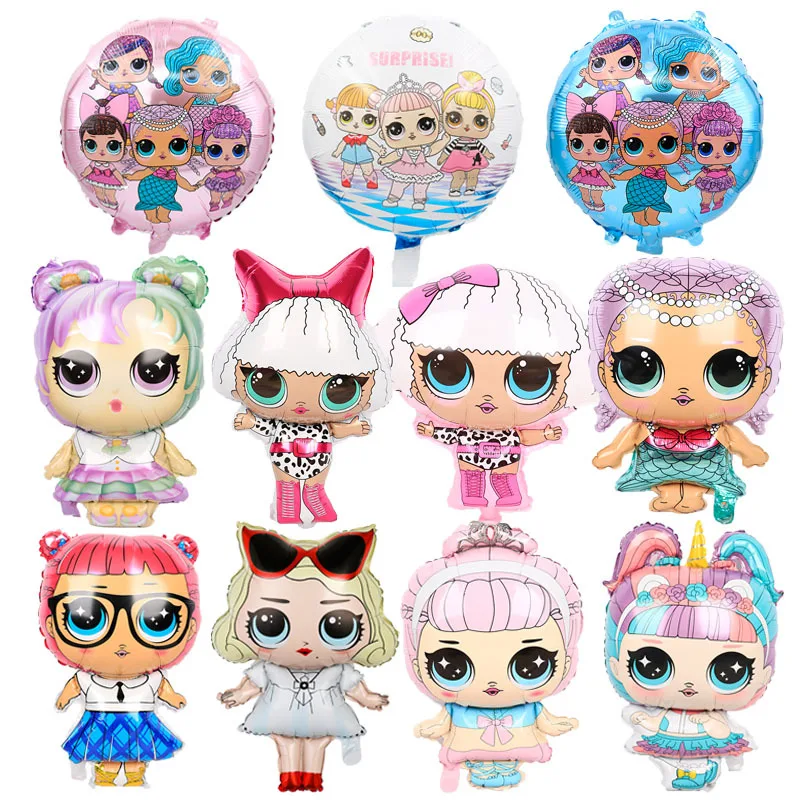L.O.L.SURPRISE Party Balloons 18 Inch Foil Balloon Kids Birthday Party Decoration Supplies Baby Shower Decor Helium Globos
L.O.L.SURPRISE Party Balloons 18 Inch Foil Balloon Kids Birthday Party Decoration Supplies Baby Shower Decor Helium Globos