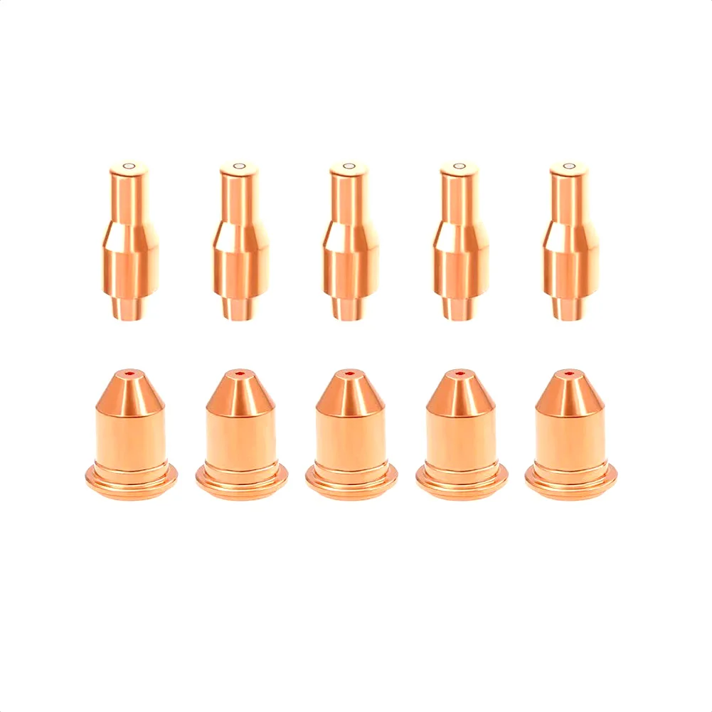 Copper Plasma Electrode 5 * Plasma Nozzle Plasma Torches WSP-066002 0.9mm 5 * Plasma Nozzle 56811 Electrode PT-45
Copper Plasma Electrode 5 * Plasma Nozzle Plasma Torches WSP-066002 0.9mm 5 * Plasma Nozzle 56811 Electrode PT-45