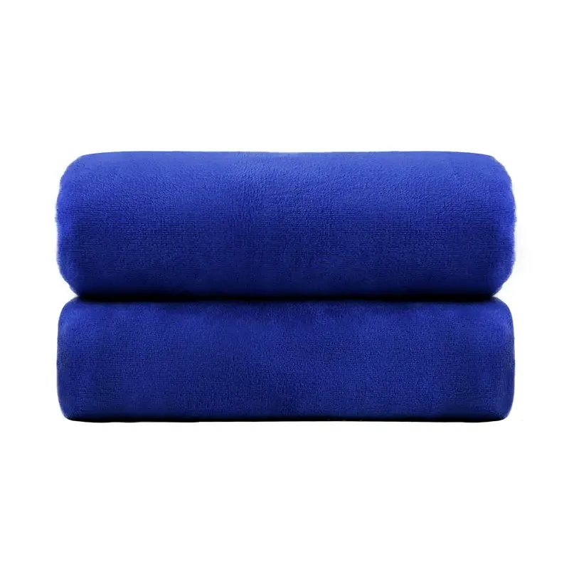 

Bath Towels 2 Pack,30" x 60",Microfiber Absorbent Fast Drying Super Soft Beach Towels, Dark Blue