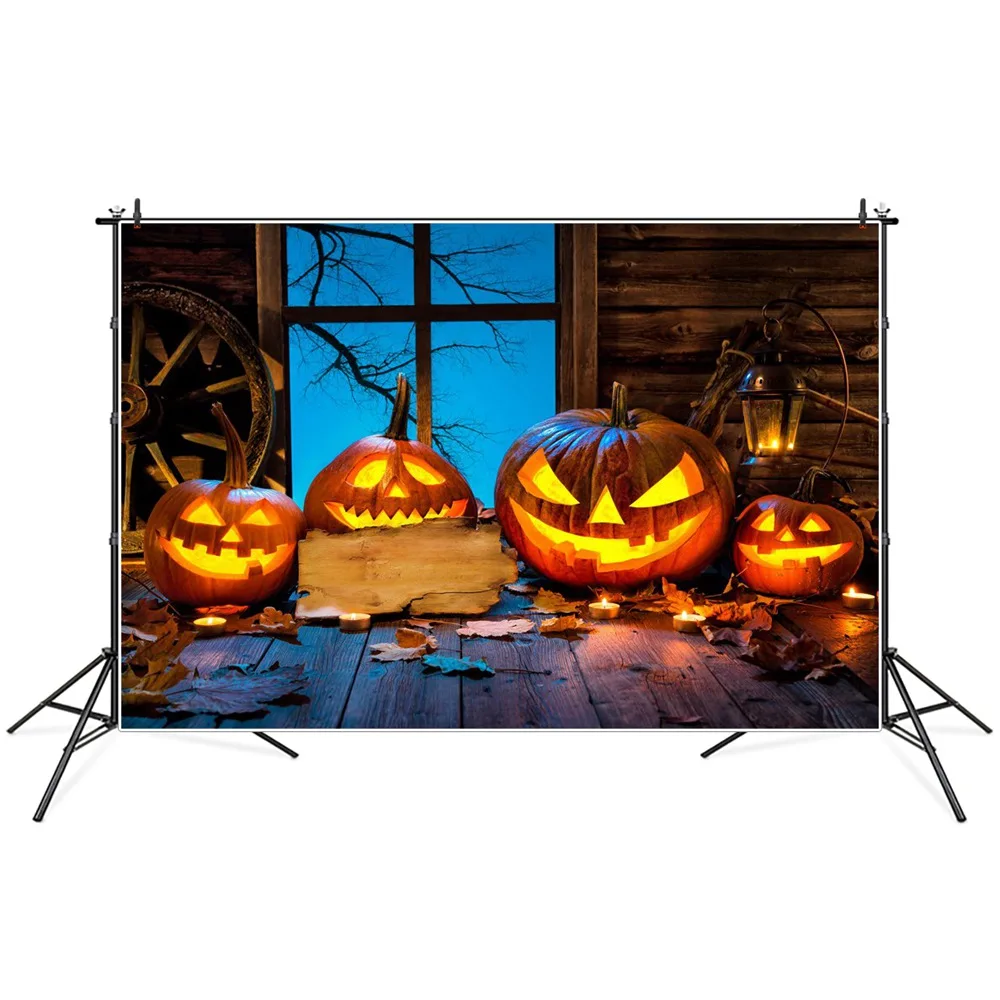 Night Window Pumpkin Lantern Halloween Photography Backgrounds Custom Wheel Wooden Floor Baby Party Decoration Photo Backdrops
Night Window Pumpkin Lantern Halloween Photography Backgrounds Custom Wheel Wooden Floor Baby Party Decoration Photo Backdrops