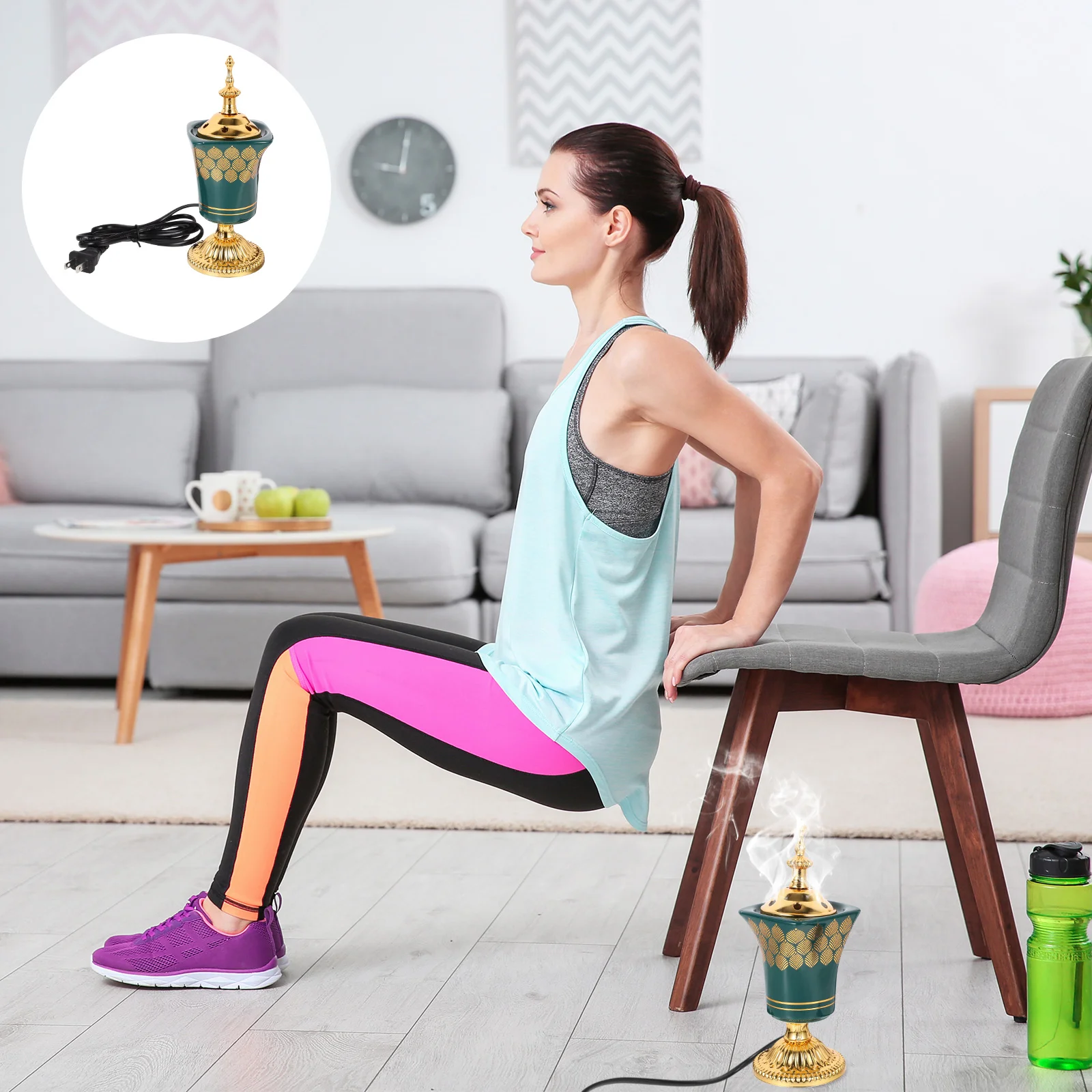 Bakhoor Electric Burner Vintage Arabic Burner Middle Eastern Style Tabletop Electric Censer Aroma Burner
Bakhoor Electric Burner Vintage Arabic Burner Middle Eastern Style Tabletop Electric Censer Aroma Burner