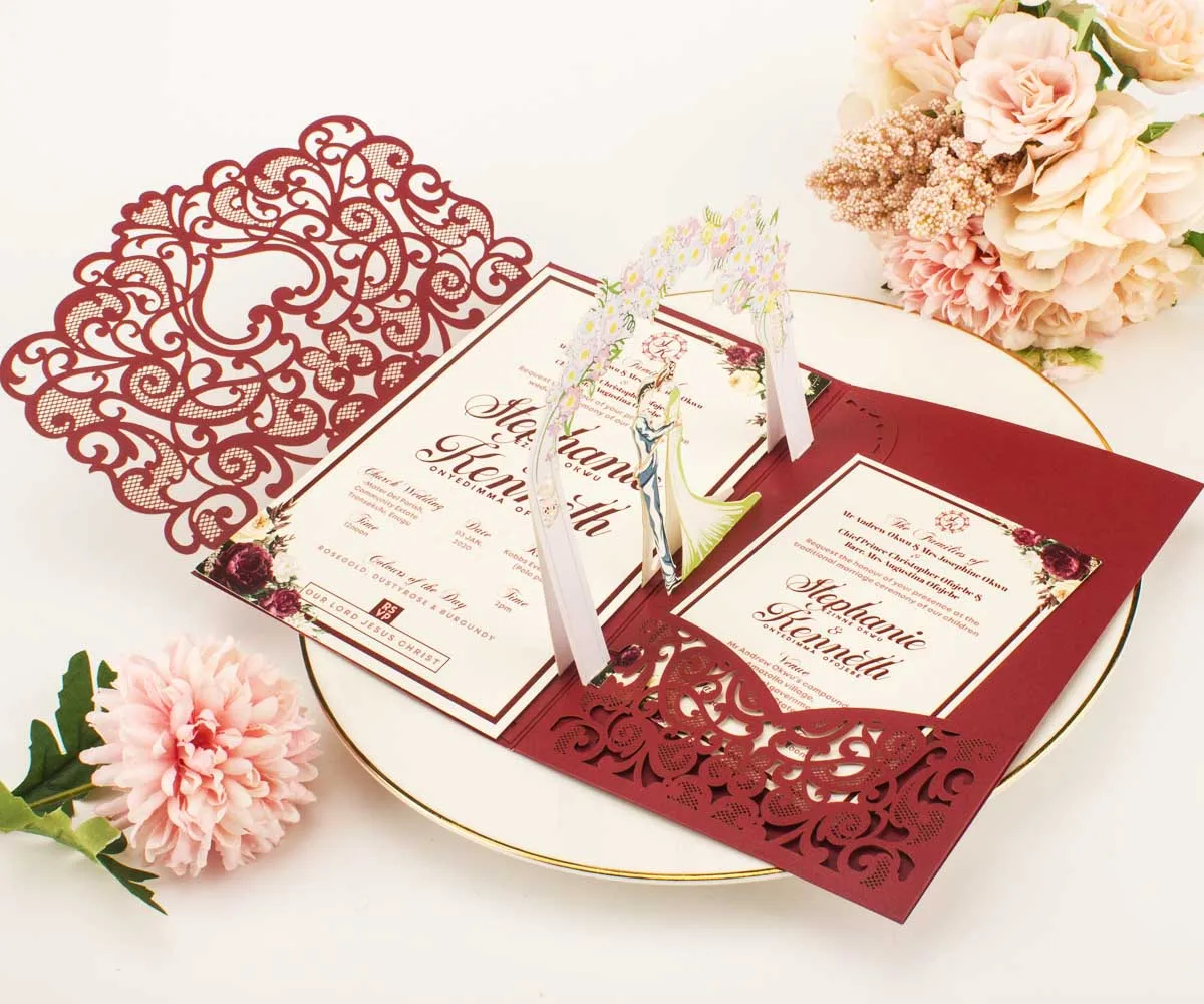 Лазерная 3D открытка "Invite"
Лазерная 3D открытка "Invite"