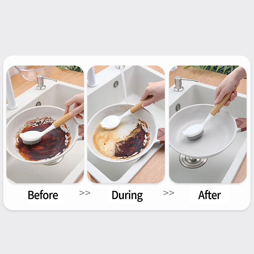 Brand New Pot Brush Cleaning Brush Dish Scrubber For Rice Cookers Home Kitchen Non-Stick Reusable Silicone Soft
Brand New Pot Brush Cleaning Brush Dish Scrubber For Rice Cookers Home Kitchen Non-Stick Reusable Silicone Soft