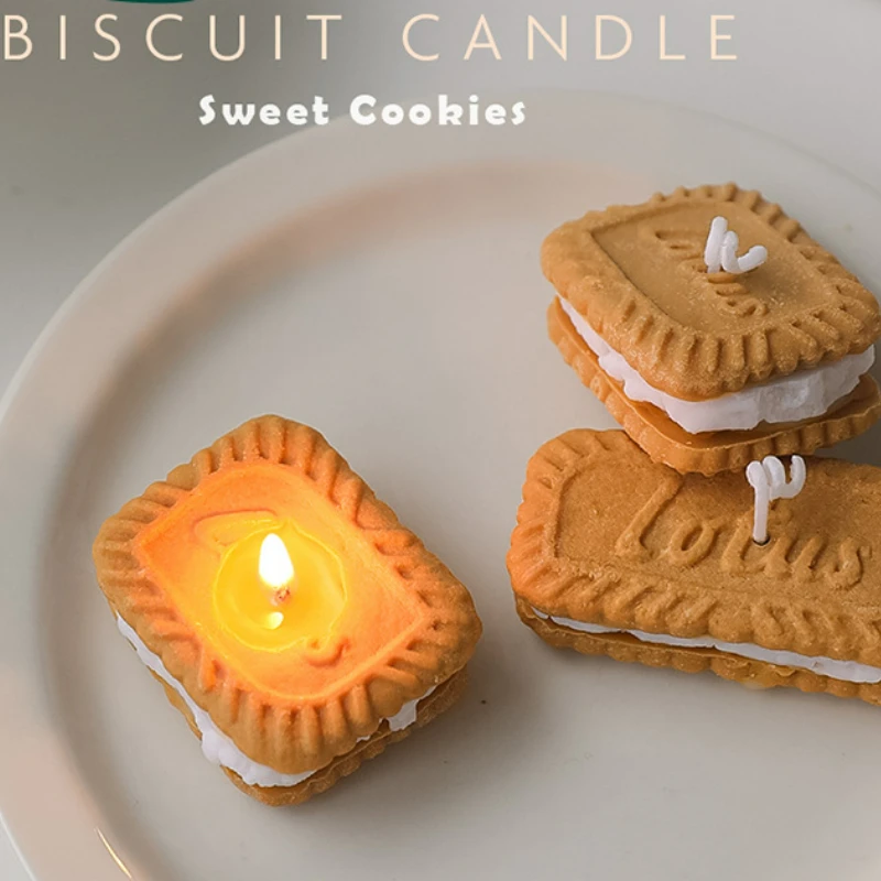 Sandwich Cookie Candle Scented Soy Wax Creative Wedding Souvenir INS Caramel Cookie Candle
Sandwich Cookie Candle Scented Soy Wax Creative Wedding Souvenir INS Caramel Cookie Candle