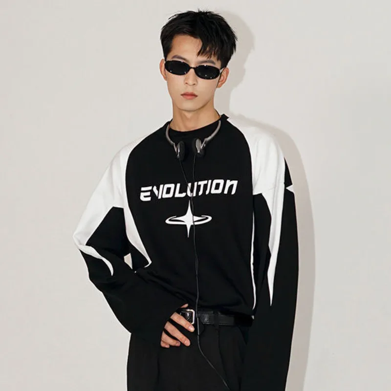 C Y Round Neck Men's Sweater Spring Autumn New American Style Loose Print Contrast Color Cotton Longsleeved 2023 Male Tops
C Y Round Neck Men's Sweater Spring Autumn New American Style Loose Print Contrast Color Cotton Longsleeved 2023 Male Tops