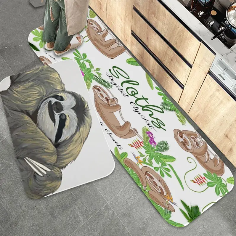 Sloth Bath Mat Washable Non-Slip Living Room Sofa Chairs Area Mat Kitchen Alfombra
Sloth Bath Mat Washable Non-Slip Living Room Sofa Chairs Area Mat Kitchen Alfombra