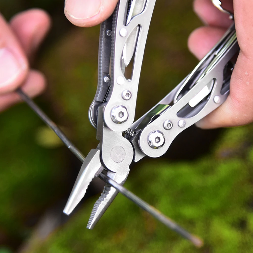 Multifunctional 13 In 1 Pliers Tools Stainless Steel Nylon Knife Set Folding Army Knives Wire Breaker Scissors MINI Wire Shears
Multifunctional 13 In 1 Pliers Tools Stainless Steel Nylon Knife Set Folding Army Knives Wire Breaker Scissors MINI Wire Shears
