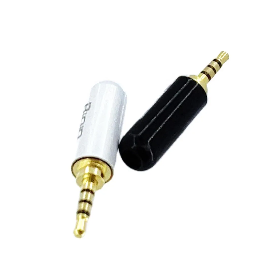 2pcs 2.5mm Stereo Connector Straight 4 Section Copper Audio Plug for Radio Wireless DIY 
2pcs 2.5mm Stereo Connector Straight 4 Section Copper Audio Plug for Radio Wireless DIY
