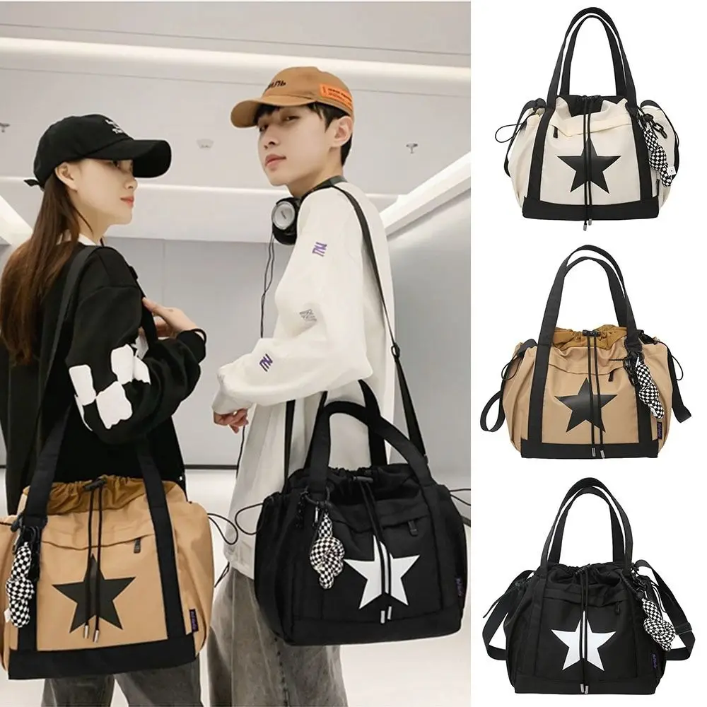 Personality Women Crossbody Bag Large Capacity Couple Shoulder Bag New Casual Nylon Tote Bag Luxury Drawstring Handbag
Personality Women Crossbody Bag Large Capacity Couple Shoulder Bag New Casual Nylon Tote Bag Luxury Drawstring Handbag