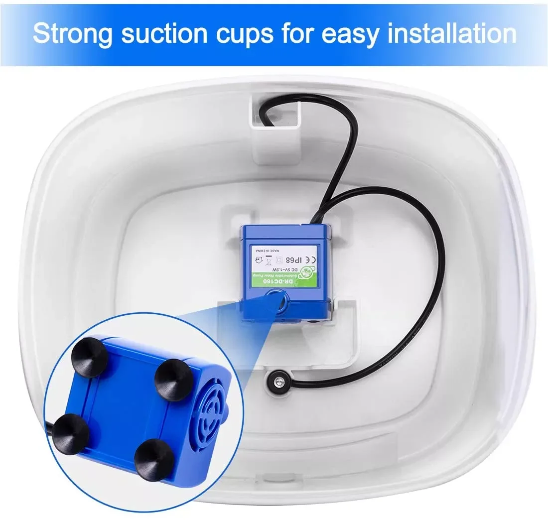 Pet Water Fountain Pump Cat Drink Fountain Pump Cat Dog Drinking Bowl Water Dispenser Replacement Accessories
Pet Water Fountain Pump Cat Drink Fountain Pump Cat Dog Drinking Bowl Water Dispenser Replacement Accessories