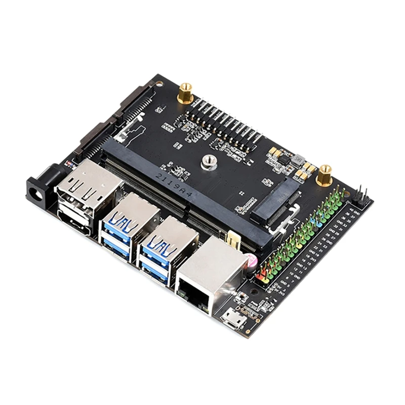 Waveshare AI Artificial Intelligence Development Board Compatible For 40PIN GPIO Jetson Nano Developer Kit B01 Expansion Board
Waveshare AI Artificial Intelligence Development Board Compatible For 40PIN GPIO Jetson Nano Developer Kit B01 Expansion Board