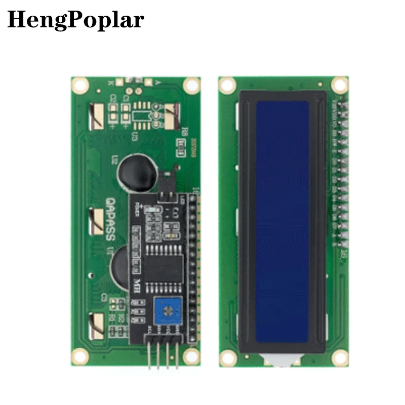 LCD1602 1602 LCD Module Blue / Yellow Green Screen 16x2 Character LCD Display PCF8574T PCF8574 IIC I2C Interface 5V for arduino
LCD1602 1602 LCD Module Blue / Yellow Green Screen 16x2 Character LCD Display PCF8574T PCF8574 IIC I2C Interface 5V for arduino