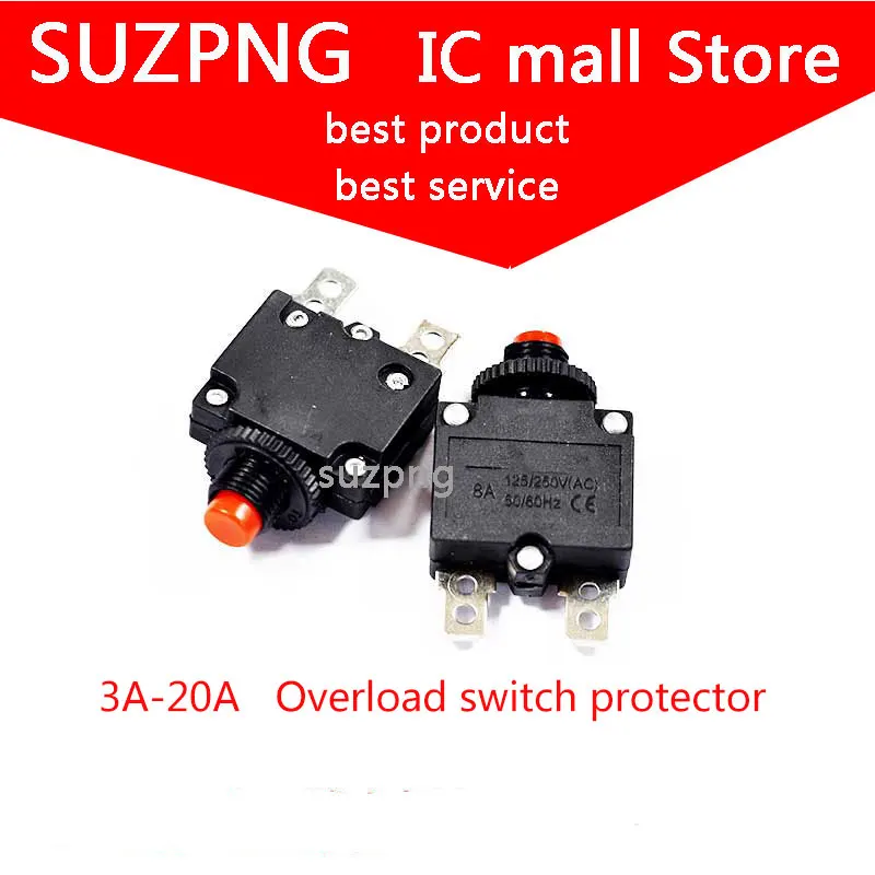 1PCS Thermal Circuit Breakers waterproof dustproof cap for 3A-20A thermal overload protector push button switch
1PCS Thermal Circuit Breakers waterproof dustproof cap for 3A-20A thermal overload protector push button switch