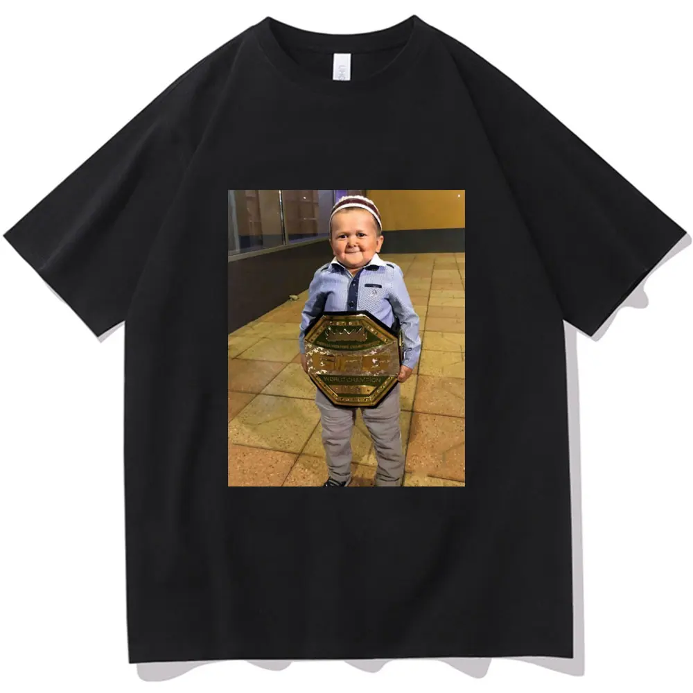 Hasbulla Fighting Meme T Shirt Russia Mini Khabib Blogger Print T-Shirt Men Women Casual Cotton Oversized Streetwear Male Tees
Hasbulla Fighting Meme T Shirt Russia Mini Khabib Blogger Print T-Shirt Men Women Casual Cotton Oversized Streetwear Male Tees