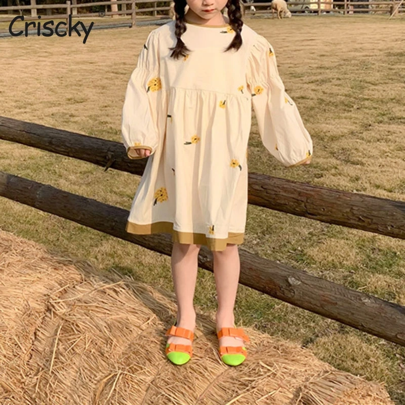 Criscky Cute Girls Dress New Spring Girls Dresses Fancy Flower Embroidery Dress Toddler Baby Girls Cotton Dress Casual Wear 2 7Y
Criscky Cute Girls Dress New Spring Girls Dresses Fancy Flower Embroidery Dress Toddler Baby Girls Cotton Dress Casual Wear 2 7Y