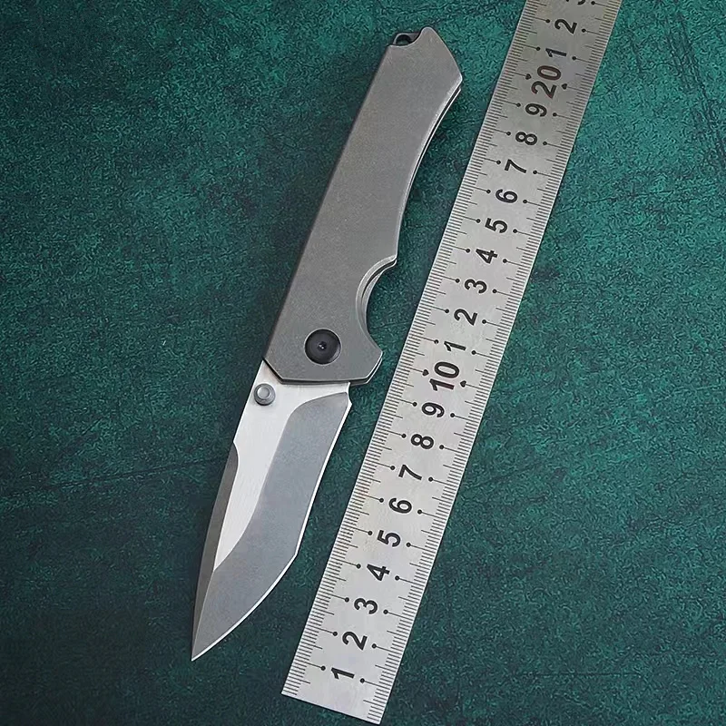 JUFULE 100% M390 Blade JF226 Double Row Ceramic Bearing Titanium Handle Folding Tactical Camping Hunting EDC Tool Utility Knife
JUFULE 100% M390 Blade JF226 Double Row Ceramic Bearing Titanium Handle Folding Tactical Camping Hunting EDC Tool Utility Knife