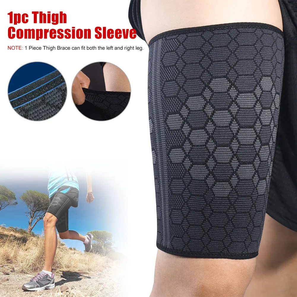 Unisex Thigh Compression Sleeves Hamstring Quad Wrap Thigh Support For Pulled Groin Muscle Sprains Workouts Sports Legwarmers
Unisex Thigh Compression Sleeves Hamstring Quad Wrap Thigh Support For Pulled Groin Muscle Sprains Workouts Sports Legwarmers
