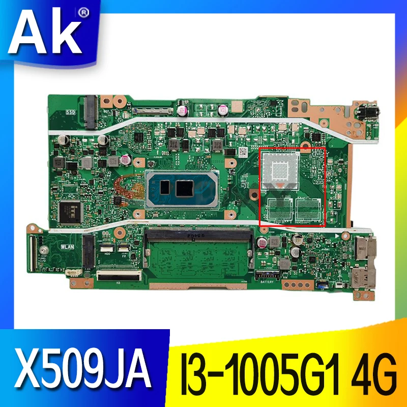 X509JA Mainboard With I3-1005G1 CPU 4GB-RAM For ASUS VivoBook X509J X409JA X509JP X409JP Laptop Motherboard 100% TEST OK
X509JA Mainboard With I3-1005G1 CPU 4GB-RAM For ASUS VivoBook X509J X409JA X509JP X409JP Laptop Motherboard 100% TEST OK