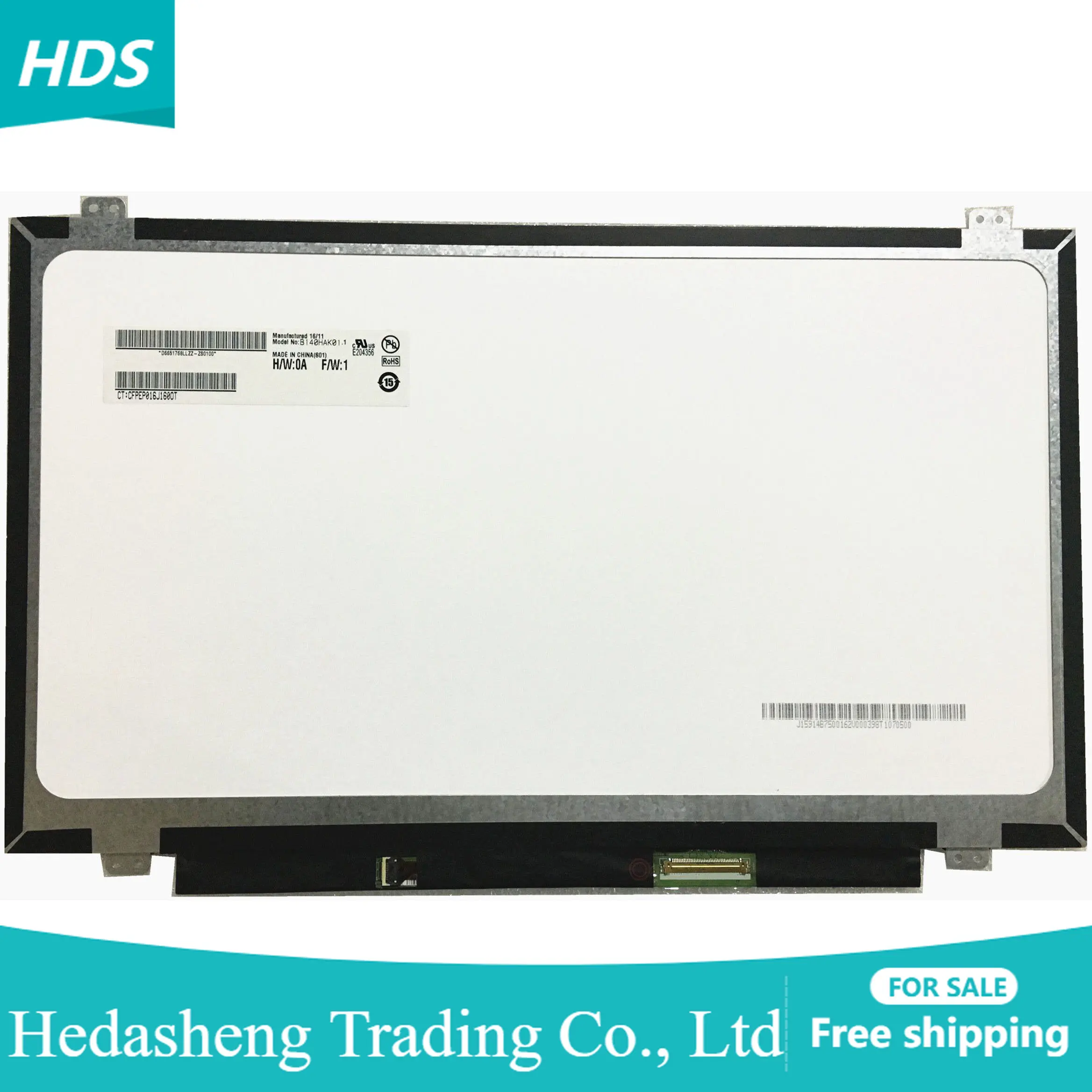 Дисплей B140HAK01.1 диагональю 14,0 дюйма для ноутбука 1920x1080, 40-контактный IPS с сенсорным дигитайзером
Дисплей B140HAK01.1 диагональю 14,0 дюйма для ноутбука 1920x1080, 40-контактный IPS с сенсорным дигитайзером