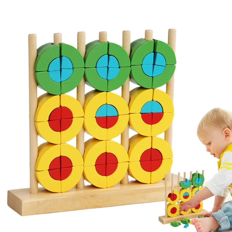 Rainbow Blocks Colorful Children Puzzle Wooden Stacking Toys Educational Building Blocks For Shape Cognition Cute Puzzle Stacker
Rainbow Blocks Colorful Children Puzzle Wooden Stacking Toys Educational Building Blocks For Shape Cognition Cute Puzzle Stacker
