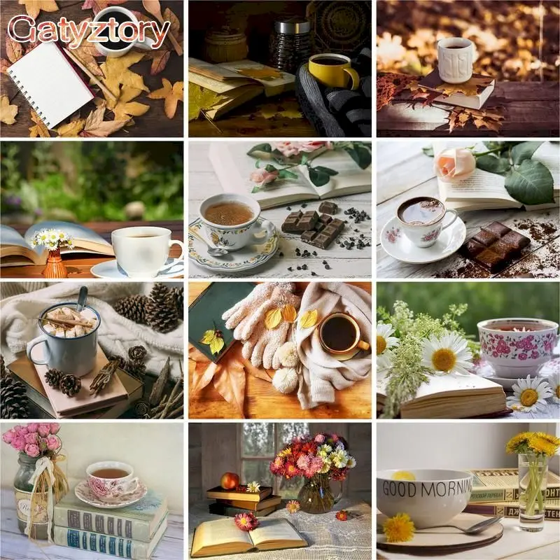 GATYZTORY Picture By Numbers Dessert Oil Painting 60x75cm Frame Handmade Unique Gift Modern Home Living Room Wall Artcraft
GATYZTORY Picture By Numbers Dessert Oil Painting 60x75cm Frame Handmade Unique Gift Modern Home Living Room Wall Artcraft