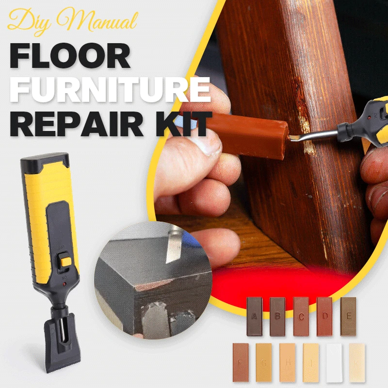 DIY Manual Floor Furniture Repair Kit Consumables Scratch Repair Tool Set For Homes Wooden Floors Furniture Scratch Wax-Fille
DIY Manual Floor Furniture Repair Kit Consumables Scratch Repair Tool Set For Homes Wooden Floors Furniture Scratch Wax-Fille