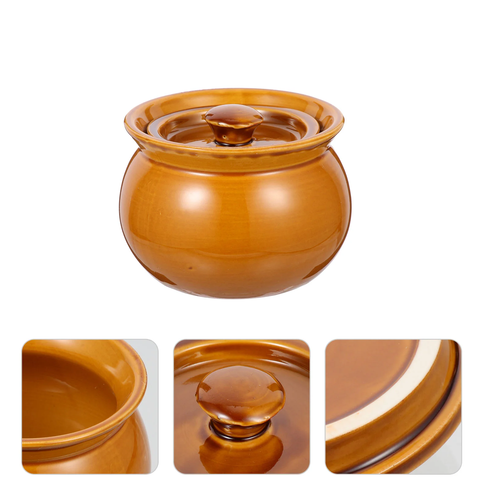 Crock Mini Hot Pot Soup Household Exquisite Bowl Ceramic Cooking Stewing Kitchen Tableware Ceramics Cup Home
Crock Mini Hot Pot Soup Household Exquisite Bowl Ceramic Cooking Stewing Kitchen Tableware Ceramics Cup Home