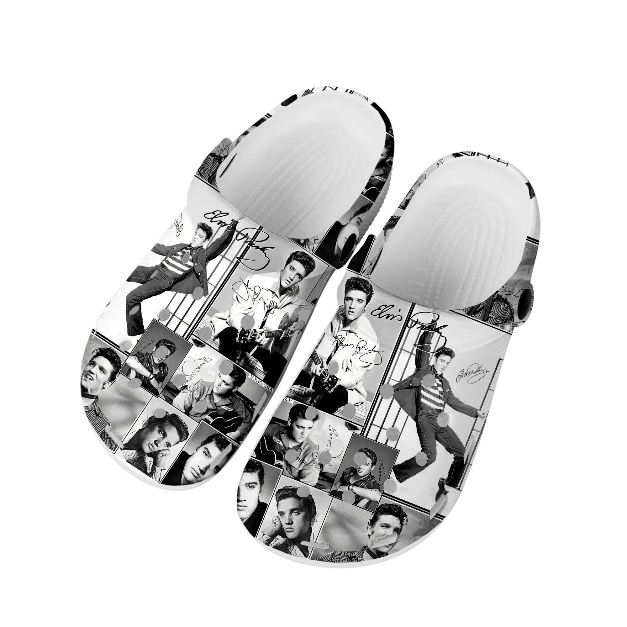 Elvis Aaron Presley Rock Singer Home Clogs Custom Water Shoes Mens Womens Teenager Shoe Garden Clog Sandals Beach Hole Slippers
Elvis Aaron Presley Rock Singer Home Clogs Custom Water Shoes Mens Womens Teenager Shoe Garden Clog Sandals Beach Hole Slippers
