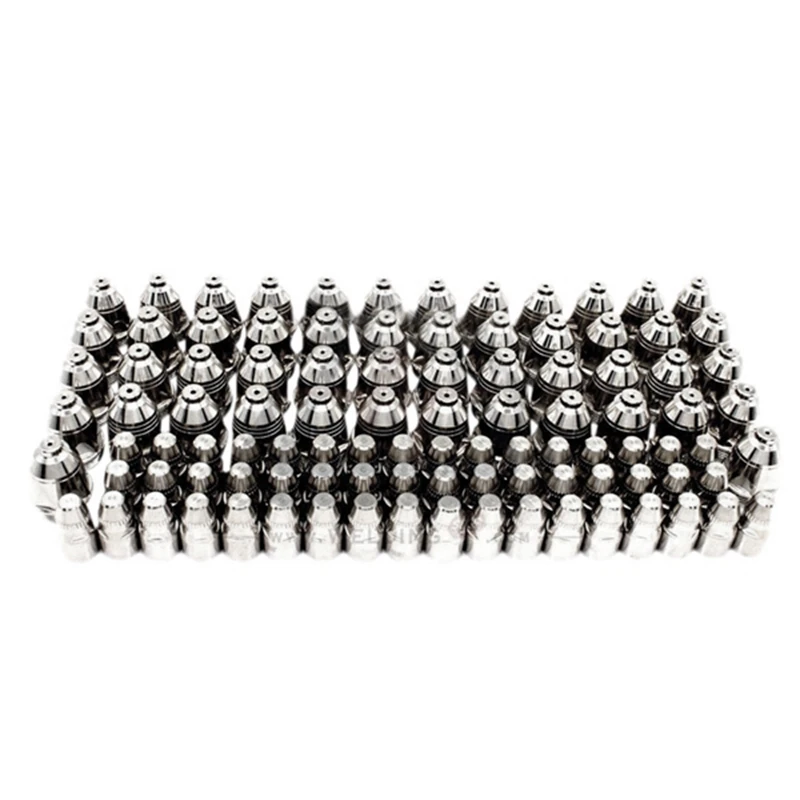 100Pcs P80 Plasma Cutting Torch Consumable Cutting CNC 60A 80A 100A P80 Plasma Torch Tip Electrode Nozzle
100Pcs P80 Plasma Cutting Torch Consumable Cutting CNC 60A 80A 100A P80 Plasma Torch Tip Electrode Nozzle
