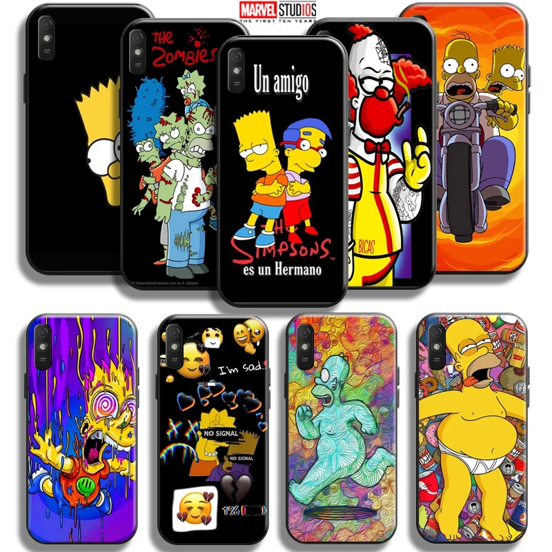 Homer S-Simpsons Family Phone Case For Xiaomi Redmi 9A 9AT Black Soft Silicone Cover Back Liquid Silicon 
Homer S-Simpsons Family Phone Case For Xiaomi Redmi 9A 9AT Black Soft Silicone Cover Back Liquid Silicon