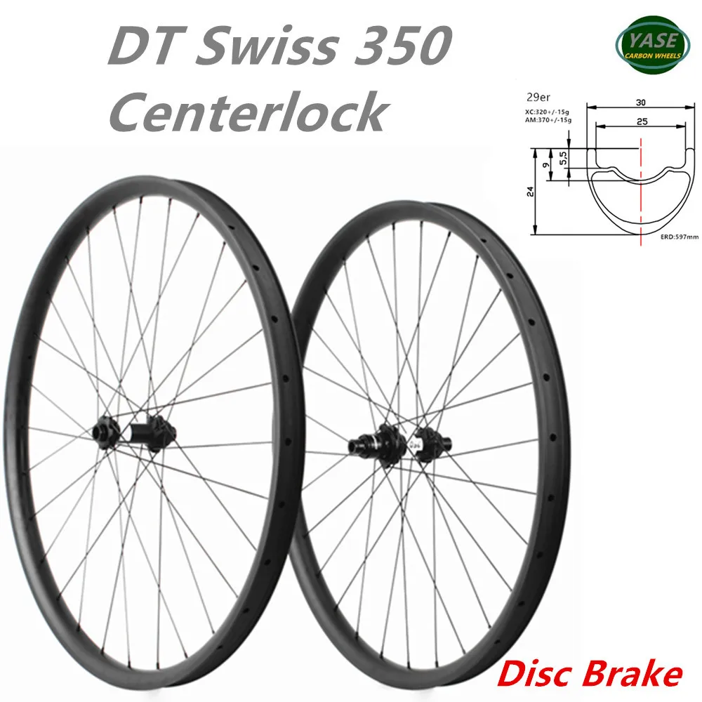 High Quality Racing Bike Carbon Wheels Disc Bicycle Rim 29 Tubeless 30x24mm Carbon MTB Wheelset DT Swiss 350 Centerlock Hubs
High Quality Racing Bike Carbon Wheels Disc Bicycle Rim 29 Tubeless 30x24mm Carbon MTB Wheelset DT Swiss 350 Centerlock Hubs
