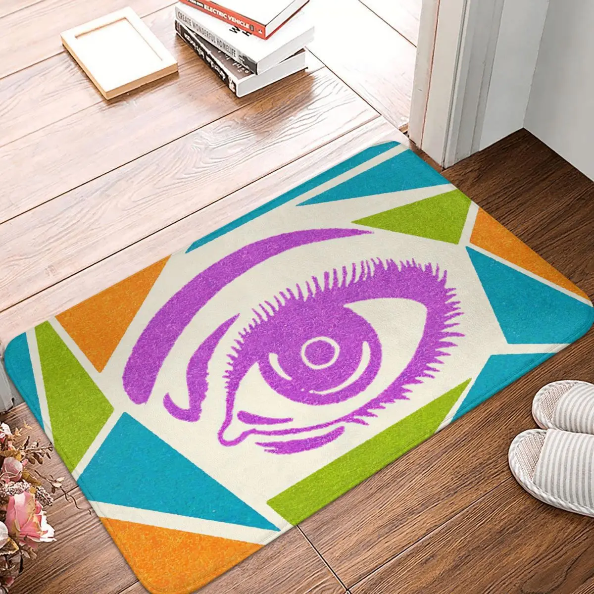 Eye And Abstract Background Doormat Rug carpet Mat Footpad Bath mat Non-slip toilet Balcony Parlor durable Washable
Eye And Abstract Background Doormat Rug carpet Mat Footpad Bath mat Non-slip toilet Balcony Parlor durable Washable