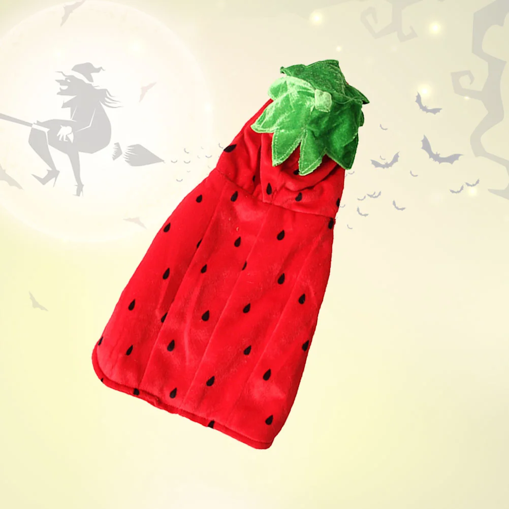 1Pc Cloth Strawberry Costume Strawberry Clothes Party Costume Costume for Cat Costume
1Pc Cloth Strawberry Costume Strawberry Clothes Party Costume Costume for Cat Costume