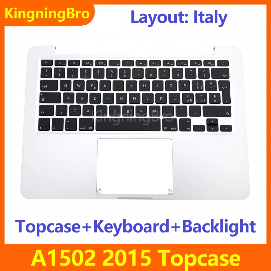 Ноутбук A1502 с диагональю 2015 года, Topcase Для Macbook Pro Retina 13 дюймов A1502, Topcase с подсветкой клавиатуры, итальянская раскладка, EMC 2835
Ноутбук A1502 с диагональю 2015 года, Topcase Для Macbook Pro Retina 13 дюймов A1502, Topcase с подсветкой клавиатуры, итальянская раскладка, EMC 2835