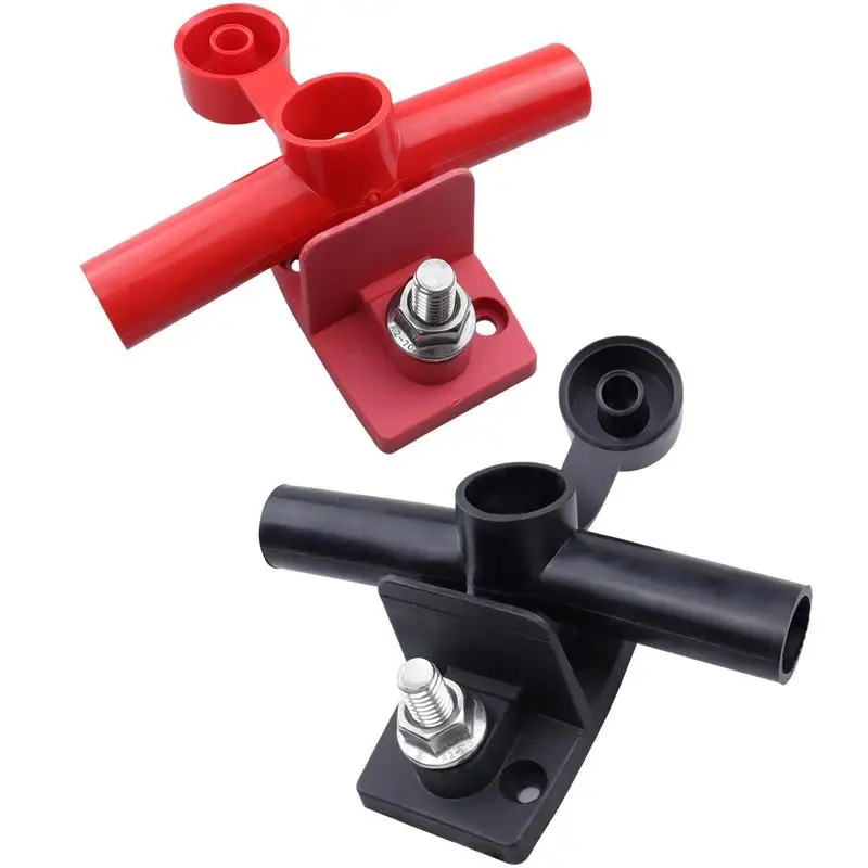 Battery Terminal Distribution Block M10 Heavy Duty Battery Junction Block 48V Vehicle Terminal Block Auto RV Boat Accessories
Battery Terminal Distribution Block M10 Heavy Duty Battery Junction Block 48V Vehicle Terminal Block Auto RV Boat Accessories